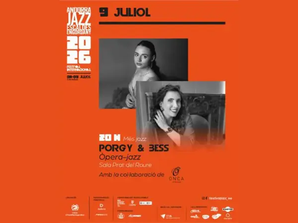 L’ONCA participa en el concert Porgy & Bess dins del cicle Més Jazz del Festival de Jazz d’Escaldes-Engordany